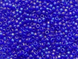 TR-15-0087F Transparent Rainbow Frosted Dark Sapphire