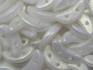 CZM-CR-02010S20C Snow Shimmer CzechMates Crescent 10 gram - Afbeelding 1