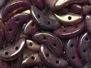 CZM-CR-74020LH Oxidized Bronze Berry CzechMates Crescent 10 gram - Afbeelding 1