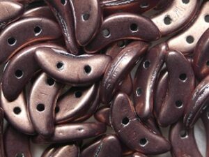 CZM-CR-77057 Colortrends Saturated Metallic Pale Dogwood CzechMates Crescent 10 gram