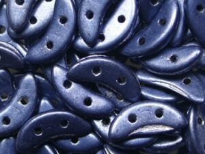 CZM-CR-77061 Colortrends Saturated Metallic Niagara CzechMates Crescent 10 gram