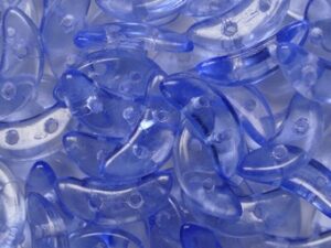 CZM-CR-S0001CR ColorTrends Transparent Serenity CzechMates Crescent 10 gram