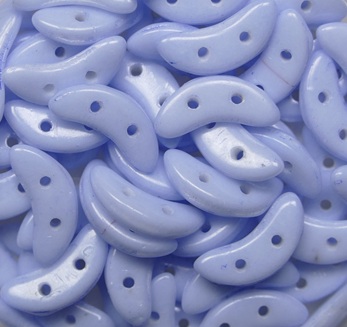 CZM-CR-S0001WH ColorTrends Opaque Serenity CzechMates Crescent