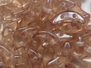 CZM-CR-S0006CR ColorTrends Transparent Iced Coffee CzechMates Crescent 10 gram