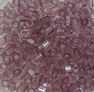 TH-08-0006 Transparent Light Amethyst Toho hexagon 8-0 color 6