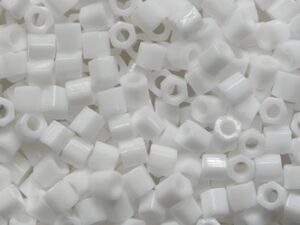 TH-08-0041 Opaque White Toho Rocailles hex cut 8/0