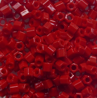 TH-08-0045 Opaque Pepper Red Toho hexagon 8-0 color 45