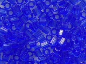 TH-08-0942 Transparent Sapphire Toho Rocailles hex cut 8/0