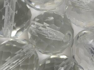 FP1-14-00030 Crystal Czech Glass Facet Firepolish 14 mm 5 stuks