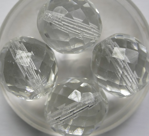 fp1-16-00030 Crystal Czech Glass Facet Firepolish 16 mm color 00030