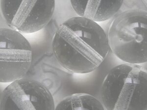 12-R-00030 Crystal Druk Round Glass beads 12 mm
