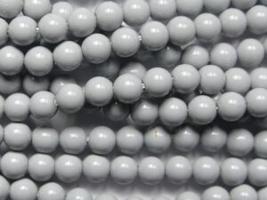 PrP-04-GRY Grey Preciosa Parels 4 mm