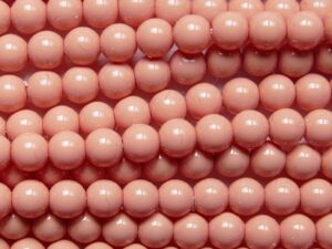 PrP-04-SRO Salmon Rose Preciosa Parels 4 mm