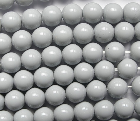 PrP-06-GRY Grey Preciosa Parels 6 mm