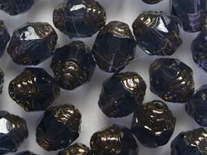 0090543 Montana Bronze Antique Style Cathedral Facet Beads 8x6 mm color 30330-14415