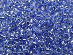 TT-01-0033 Silver Lined Light Sapphire TOHO Treasures