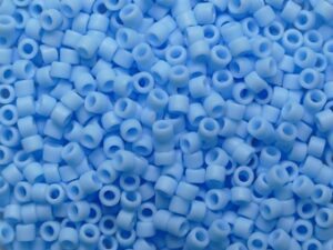 TT-01-0043F Opaque Frosted Blue Turquoise TOHO Treasures