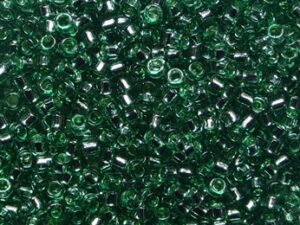 TT-01-2202 Silver Lined Prairie Green TOHO Treasures