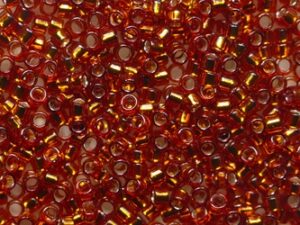 TT-01-2208 Silver Lined Burnt Orange TOHO Treasures