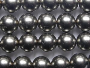 PrP-08-GRYDK Dark Grey Preciosa Parels 8 mm