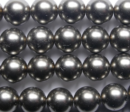 PrP-08-GRYDK Dark Grey Preciosa Parels 8 mm PrP-08-GRYDK Dark Grey Preciosa Parels 8 mm