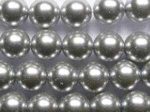 PrP-08-GRYLT Light Grey Preciosa Parels 8 mm