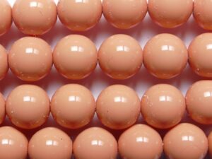 PrP-08-SRO Salmon Rose Preciosa Parels 8 mm