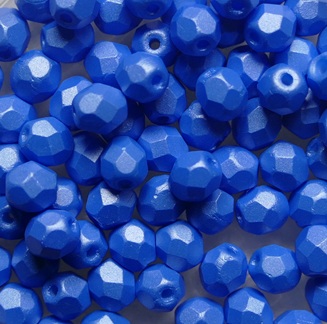 FP1-04-29366AL Powdery Light Blue Czech Glass Facet Firepolish 4mm color 02010-29366 FP1-04-29366AL Powdery Light Blue Czech Glass Facet Firepolish 4mm