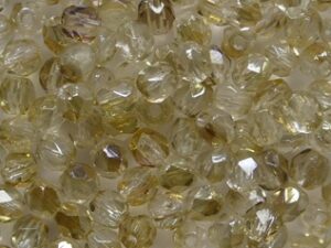 FP1-03-00030W Twilight Crystal Czech Glass Facet Firepolish 3mm