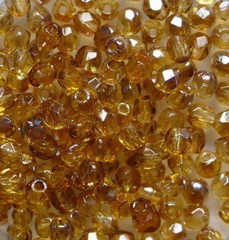 FP1-03-10020Z Light Topaz Celsian Czech Glass Facet Firepolish 3mm color Z10020 FP1-03-10020Z Light Topaz Celsian Czech Glass Facet Firepolish 3mm