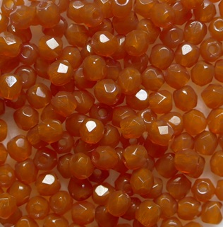 FP1-03-12010 Brown Caramel Czech Glass Facet Firepolish 3mm color 12010 FP1-03-12010 Brown Caramel Czech Glass Facet Firepolish 3mm