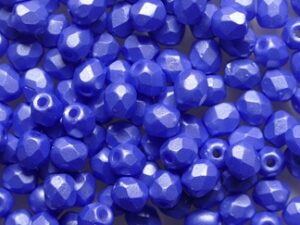 FP1-03-29337AL Powdery Blue Czech Glass Facet Firepolish 3mm