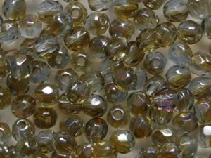 FP1-03-30050Z Sapphire Celsian Czech Glass Facet Firepolish 3mm