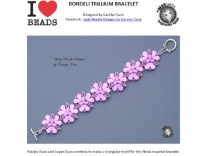 P Bondeli Trillium Bracelet by Carolyn Cave