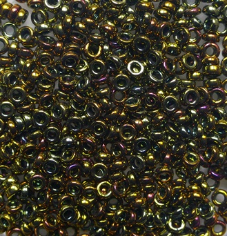 M-SPR-2-0462 Metallic Gold Iris Miyuki Spacer beads 2,2×1 mm M-SPR-2-0462 Metallic Gold Iris Miyuki Spacer beads