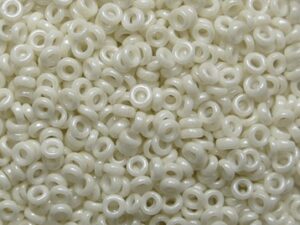 M-SPR-2-0600 Opaque Limestone Luster Miyuki Spacer beads