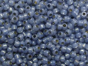 TR-11-PF2102 Permanent Finish Silver Lined Milky Montana Blue